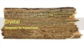  Presentation with wood board - Colorful PPT layouts enhanced with old wood board plank isolated backdrop and a tawny brown colored foreground