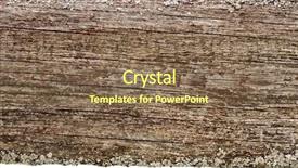  Presentation with wood board - Cool new slide set with old wood board plank texture backdrop and a violet colored foreground