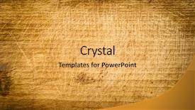  Presentation with wood grain texture - Cool new slide set with old wood board texture background backdrop and a yellow colored foreground