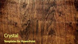 Presentation with wood texture - Presentation design having old wood texture background and a tawny brown colored foreground