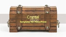  Presentation with treasure chest - Slide set enhanced with old-wood-toy-treasure-chest background and a tawny brown colored foreground