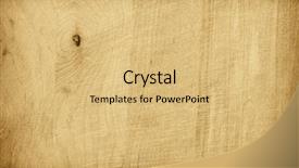  Presentation with architecture old - PPT theme featuring old wood background and a yellow colored foreground