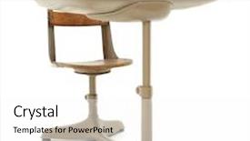  Presentation with school desk - Colorful slide deck enhanced with civil engineering - young man engineer drawing sketches backdrop and a gray colored foreground