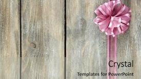  Presentation with old books on a wooden - Theme having old wooden background with beautiful background and a light gray colored foreground
