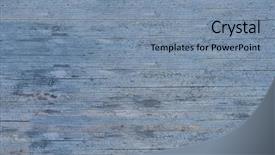  Presentation with fade blue painted red white - Presentation theme featuring old wooden blue painted surface background and a seafoam green colored foreground