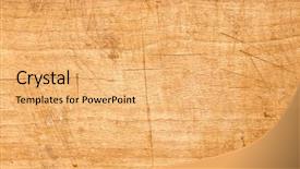  Presentation with wood board - PPT layouts featuring old wooden board background background and a yellow colored foreground