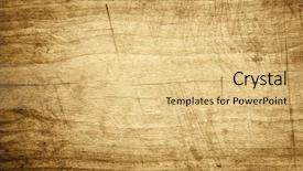  Presentation with wood board - Beautiful slide set featuring old wooden board background backdrop and a lemonade colored foreground