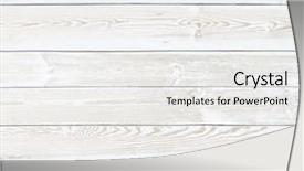  Presentation with wooden - Audience pleasing slide set consisting of old wooden board painted white backdrop and a white colored foreground