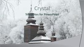  Presentation with landscape architecture - Slides featuring old-wooden-church-in-museum background and a  colored foreground