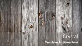  Presentation with nature - Presentation theme consisting of old-wooden-grunge-board-natural background and a gray colored foreground