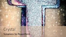  Presentation with old letter - Amazing theme having old-wooden-letter backdrop and a lemonade colored foreground