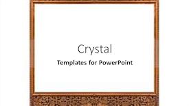  Presentation with old photo - PPT layouts having old-wooden-photo-frame background and a white colored foreground