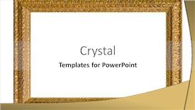  Presentation with picture frame - Slide deck enhanced with old-wooden-picture-frame-isolated background and a white colored foreground