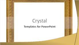  Presentation with picture frame - Slide deck having old-wooden-picture-frame-isolated background and a white colored foreground