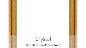  Presentation with picture frame - Audience pleasing PPT layouts consisting of old-wooden-picture-frame-isolated backdrop and a white colored foreground