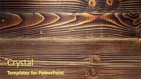  Presentation with floor - Presentation enhanced with old-wooden-plank-board-background background and a tawny brown colored foreground