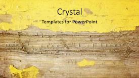  Presentation with old wood planks - Colorful PPT layouts enhanced with old wooden planks for background backdrop and a yellow colored foreground