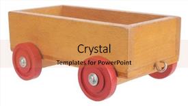  Presentation with old wooden door antique - Colorful PPT layouts enhanced with old wooden sidecar trailer toy backdrop and a gold colored foreground