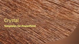  Presentation with rough - Presentation theme enhanced with old-wooden-table-rough-texture background and a  colored foreground