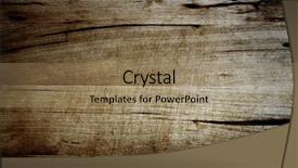  Presentation with rustic old wood texture - Audience pleasing presentation theme consisting of old wooden texture backdrop and a coral colored foreground