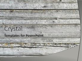 Old Wooden Wall Background Close PPT template 75 | CrystalGraphics