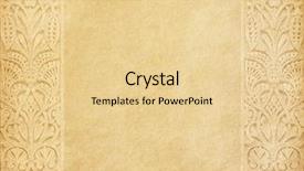  Presentation with old paper - Slides having old worn paper with oriental background and a blonde colored foreground