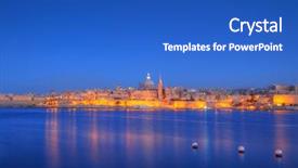  Presentation with view of the vinales valley - Audience pleasing slides consisting of olden days - view of valletta with our backdrop and a cobalt blue colored foreground