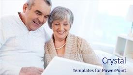  Presentation with wife - Slide set featuring matcha latte or green tea background and a  colored foreground.