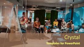  Presentation with diverse people - 