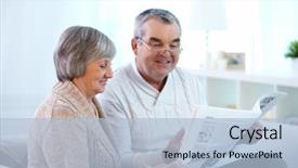  Presentation with reading and math - Presentation theme consisting of concept restaurant menus healthy eating homemade gourmands gluttony creamy soup with seafood on a messy weathered wooden background with ingredients top-down view background and a coral colored foreground