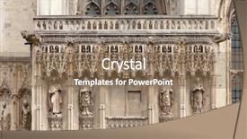  Presentation with southwest - PPT theme with oldest and most famous christian background and a coral colored foreground