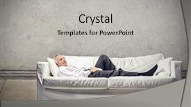  Presentation with tired - Slide deck featuring oldies - tired oldie background and a light gray colored foreground