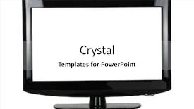  Presentation with oled - PPT layouts featuring oled - blank flat screen tv set background and a white colored foreground