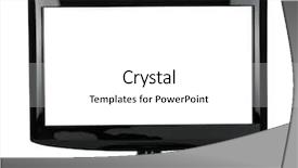  Presentation with white relativity theory - Theme consisting of oled - tv isolated on white background background and a  colored foreground