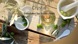  Presentation with olive green - 