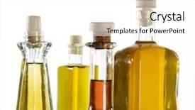  Presentation with oils - Presentation theme enhanced with olive oils background and a white colored foreground
