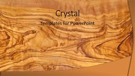  Presentation with olive tree - Colorful slide deck enhanced with olive tree wood slice backdrop and a  colored foreground
