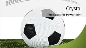  Presentation with olympic - Presentation theme with olympic circle - soccer ball ready to be background and a  colored foreground