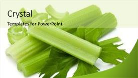  Presentation with process division of cell isolated - Cool new theme with om - celery stalk bunch isolated om backdrop and a blonde colored foreground