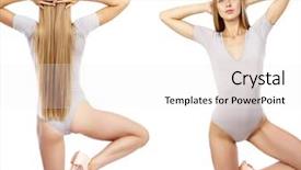  Presentation with amsterdam historical beautiful view - Slides having om - collage front and rear view background and a white colored foreground