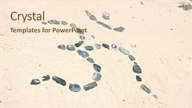  Presentation with stones - Presentation enhanced with  background and a  colored foreground