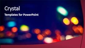  Presentation with green abstract bokeh lights - Slide deck enhanced with ombre colors - abstract background with bokeh defocused background and a black colored foreground