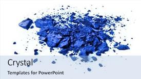  Presentation with 3d abstract architecture white - Audience pleasing slide deck consisting of ombre colors - crushed eyeshadow isolated on white backdrop and a light blue colored foreground