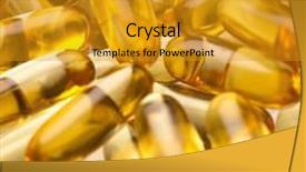  Presentation with capsules - Audience pleasing PPT theme consisting of beef steak with potato chips backdrop and a violet colored foreground