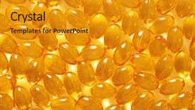  Presentation with capsules - Presentation theme featuring fireworks over the city of benidorm in spain background and a black colored foreground