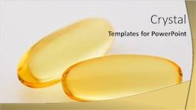  Presentation with food industry - Beautiful presentation theme featuring omega-3-fish-oil-two backdrop and a white colored foreground