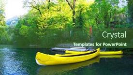  Presentation with boat river - 