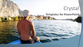  Presentation with boat river - 