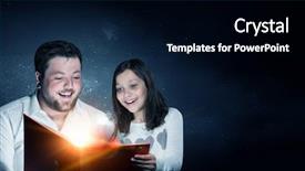  Presentation with once upon time - Beautiful slides featuring once upon a time mixed backdrop and a  colored foreground