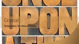  Presentation with once upon time - PPT theme enhanced with once-upon-a-time-opening background and a gold colored foreground